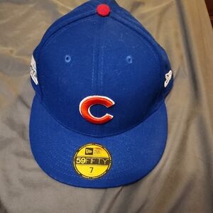 New Era cubs world series flatbill